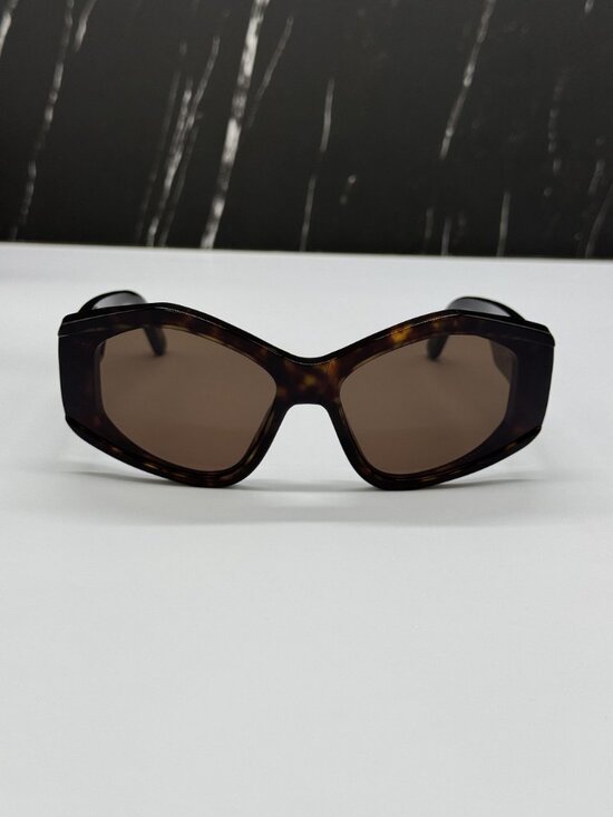 NEW BALENCIAGA BB0302S 002 HAVANA WOMEN SUNGLASSES BALENCIAGA EYEWEAR main image 6